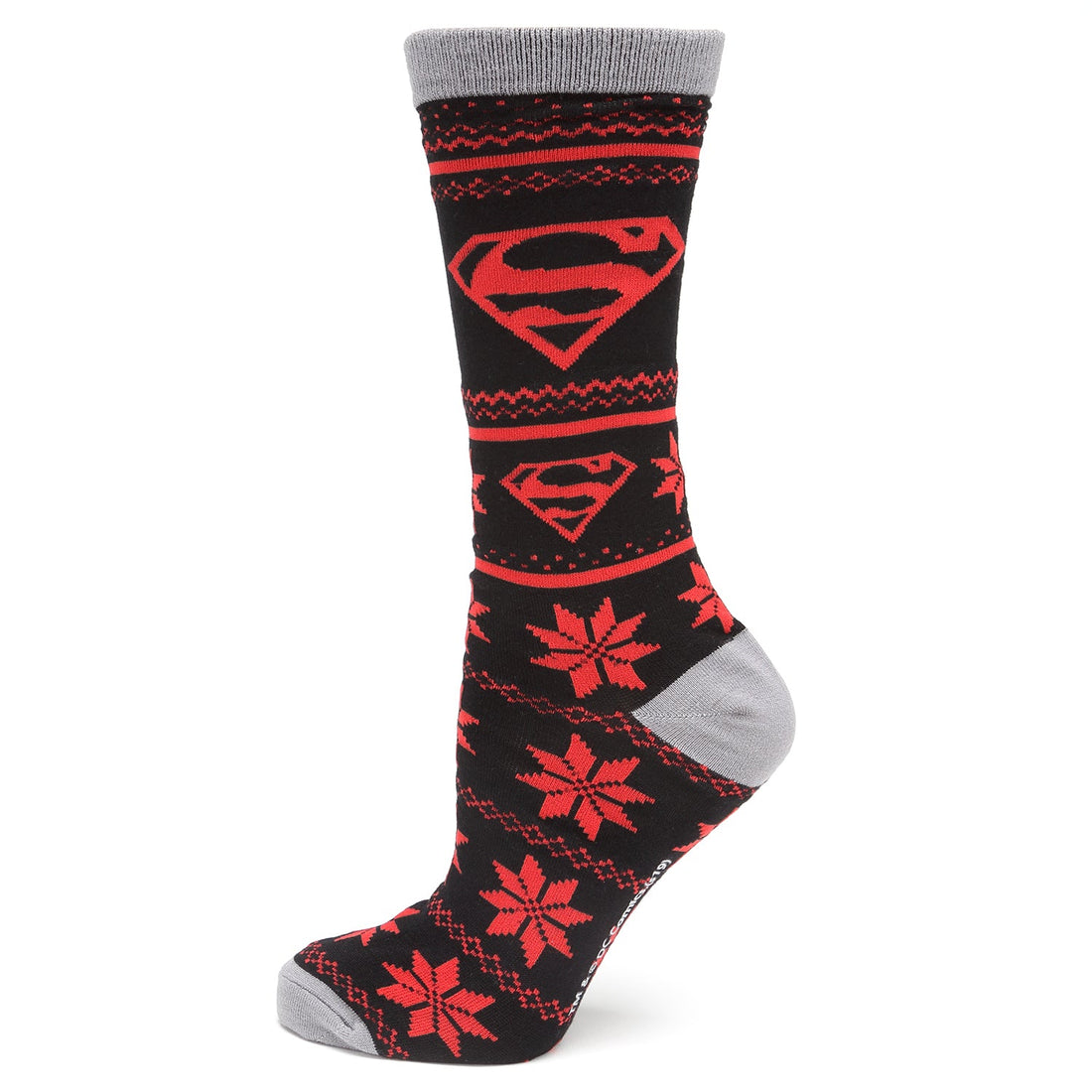 DC Superman Fair Isle Socks by Cufflinks.com
