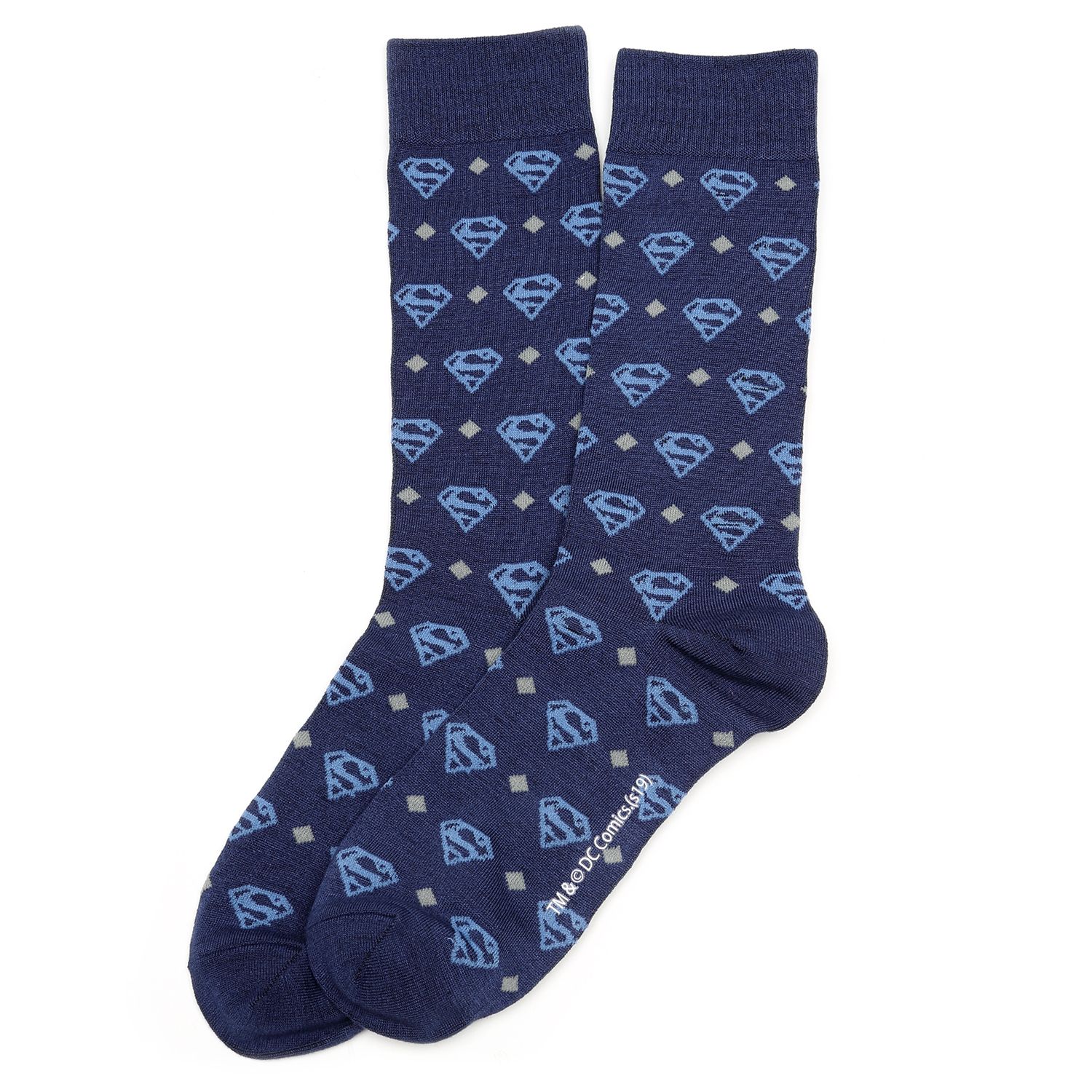 DC Superman 3 Pair Sock Gift Set by Cufflinks.com