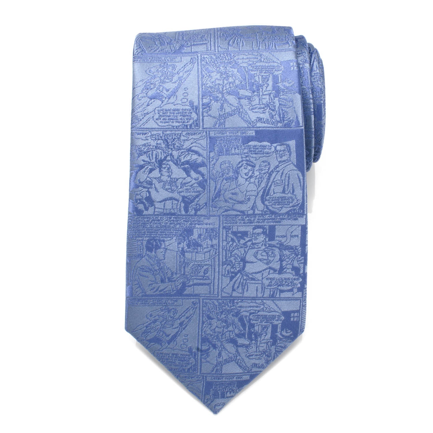 DC Superman Comic Blue Mens Tie  DestGlow