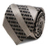 DC Batman Black Pinstripe Tie by Cufflinks.com