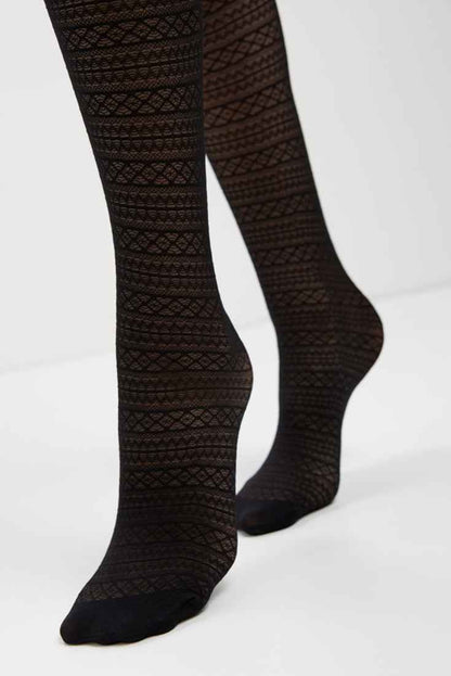 Fantasy Tights Conte Delicate - Lace Pattern