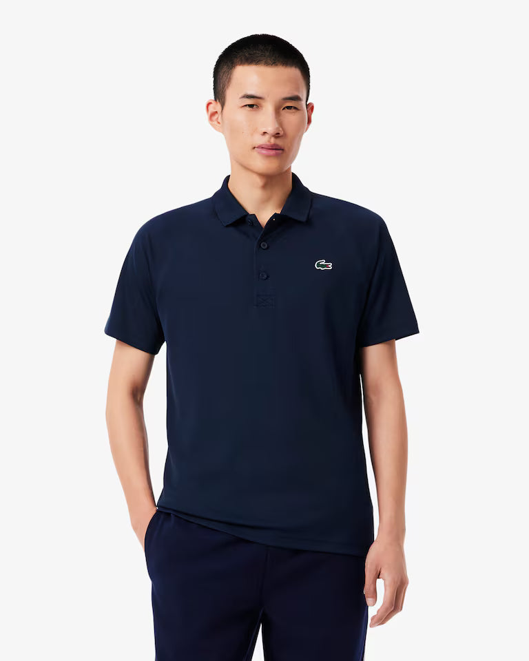 Lacoste Mens UV Protect Golf Polo - Navy by Denim Exchange