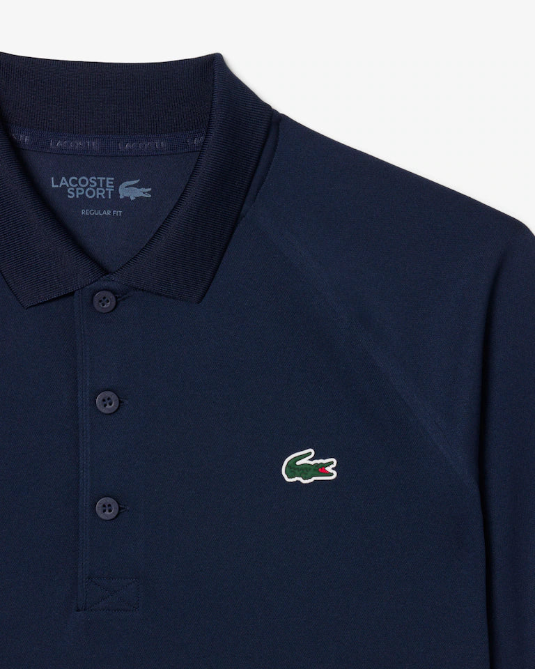 Lacoste Mens UV Protect Golf Polo - Navy by Denim Exchange