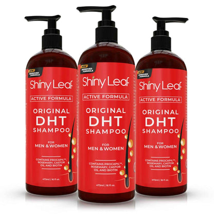 DHT Blocker Hair Loss Shampoo 16 oz, Active Formula For Hair Growth With Biotin