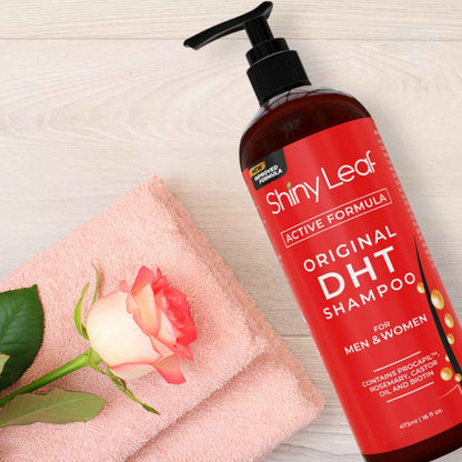 DHT Blocker Hair Loss Shampoo 16 oz, Active Formula For Hair Growth With Biotin