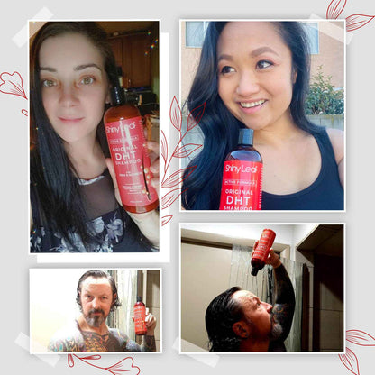 DHT Blocker Hair Loss Shampoo 16 oz, Active Formula For Hair Growth With Biotin