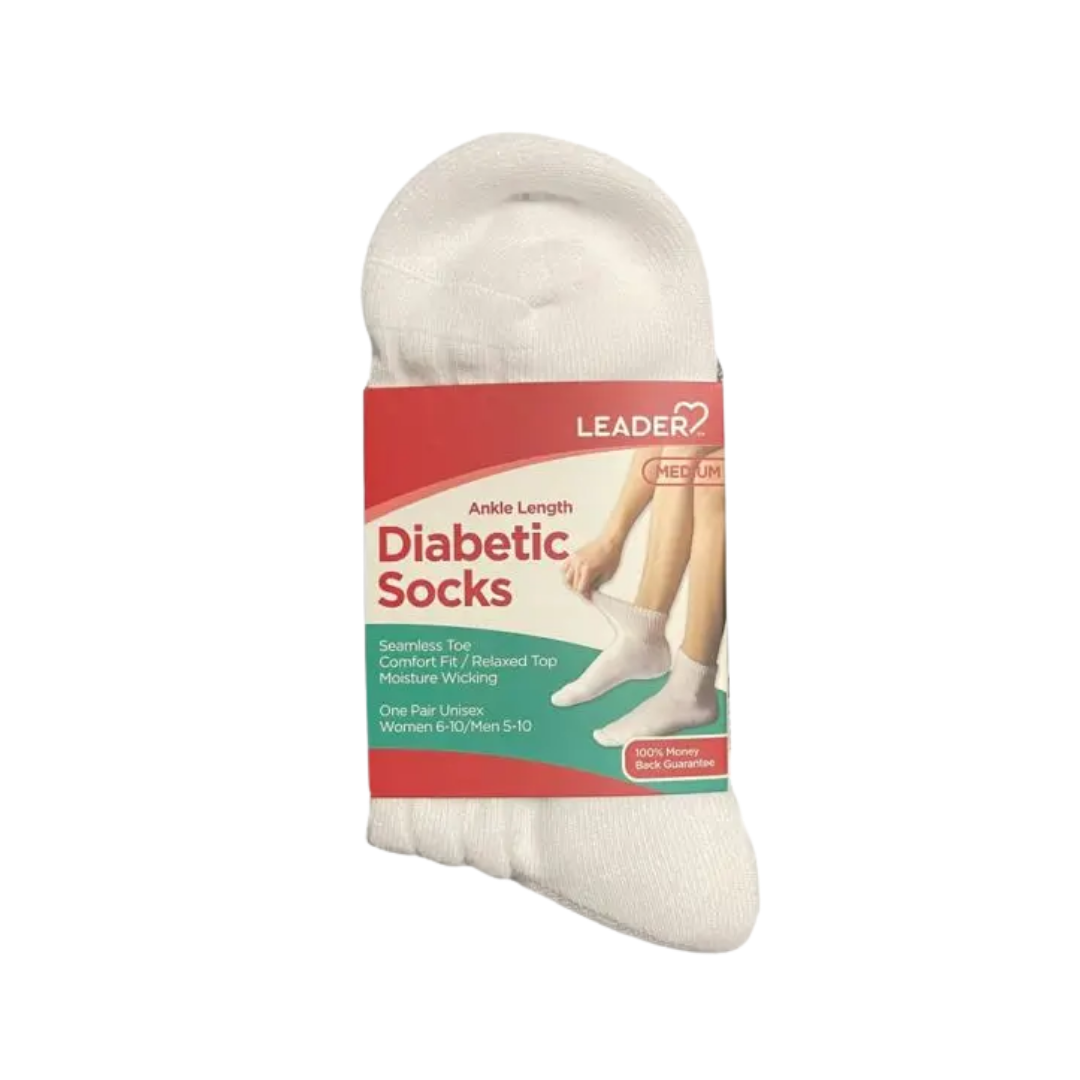 Diabetic Ankle-Length Socks (1 Pair) by Farmacias Savia