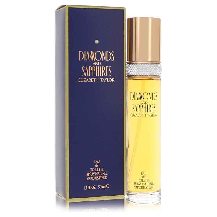 DIAMONDS &amp; Sapphires by Elizabeth Taylor Eau De Toilette Spray 1.7 oz for Women