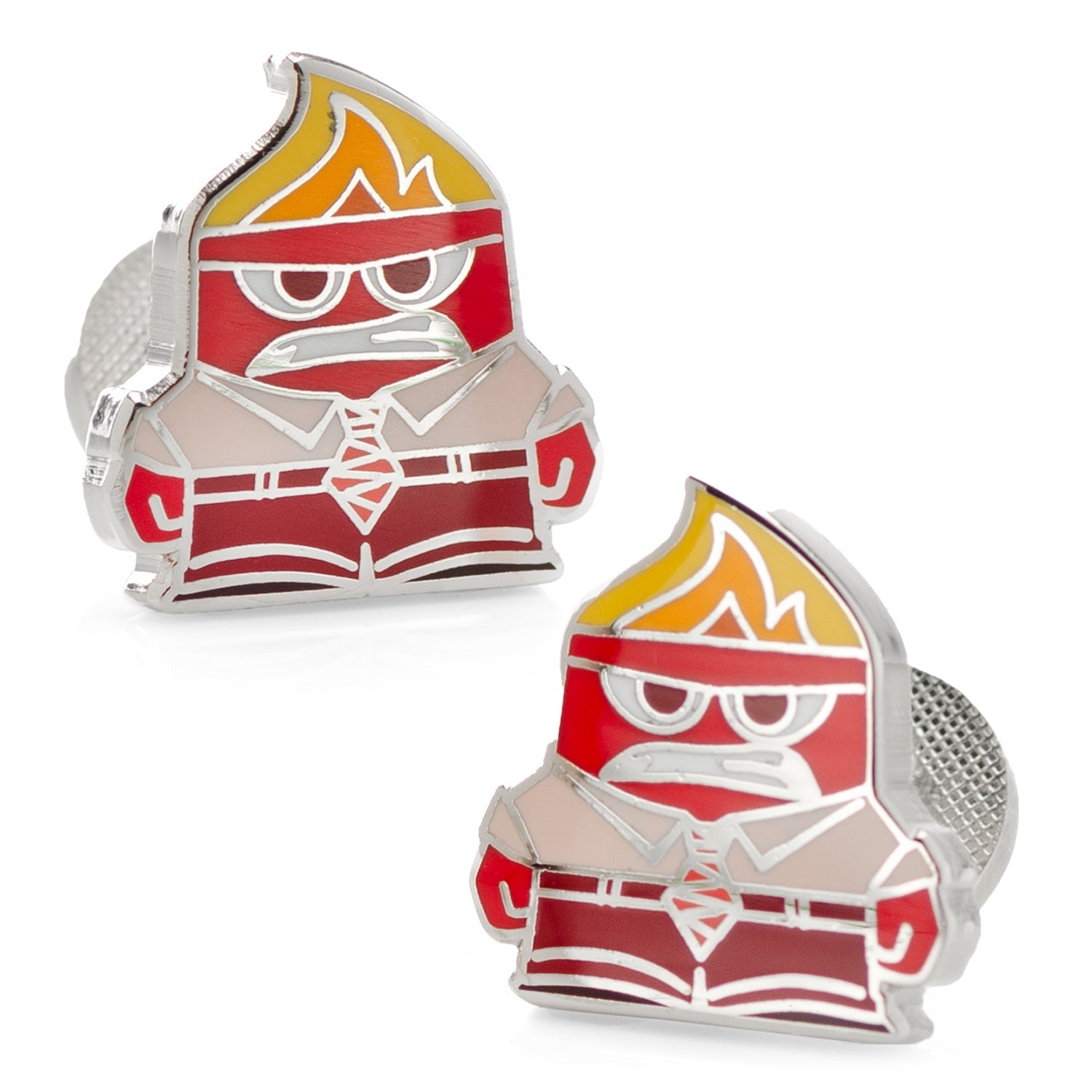 Disney Pixar Inside Out Anger Cufflinks by Cufflinks.com