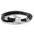 Disney Mickey Silhouette Black Double Wrapped Leather Bracelet by Cufflinks.com