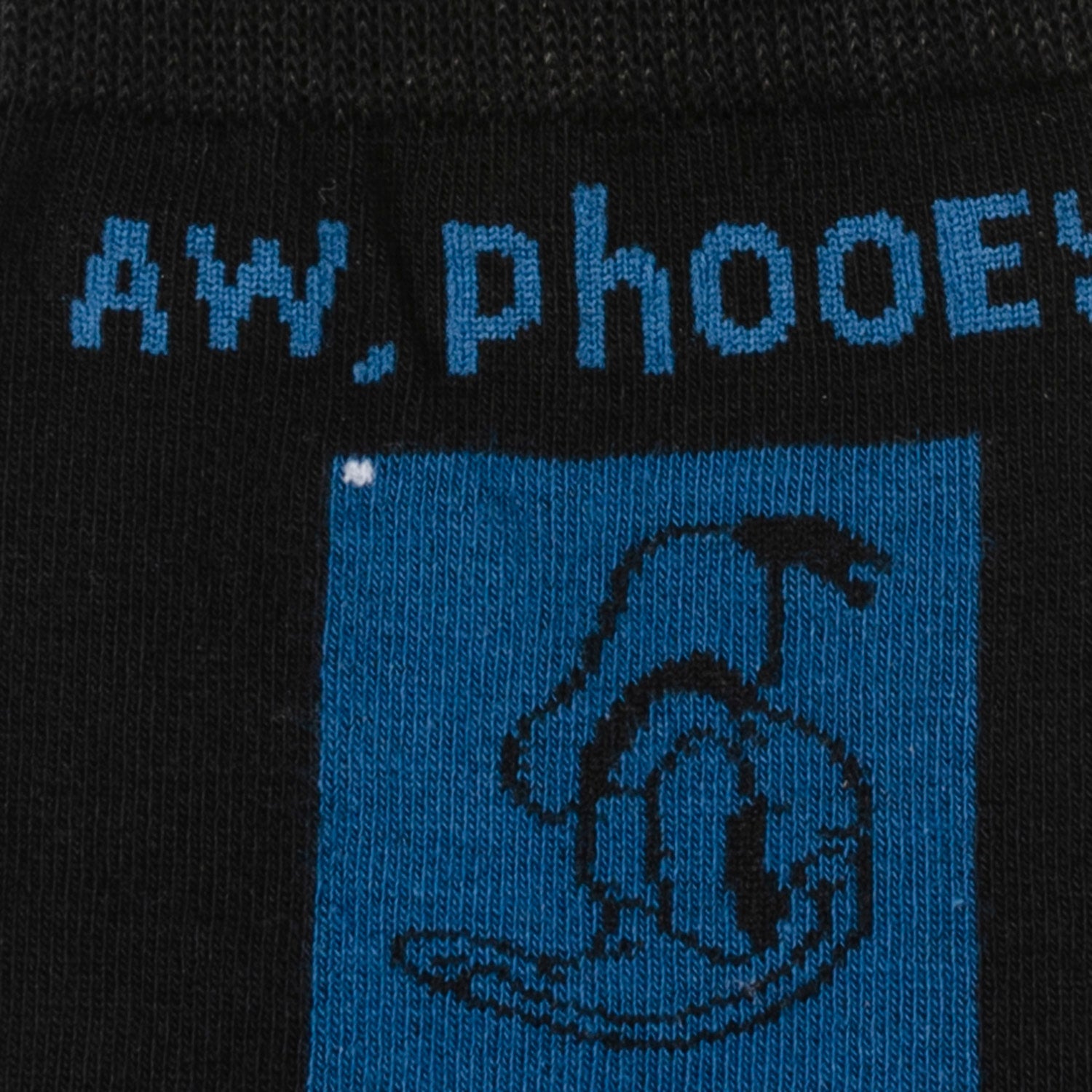 Disney Donald Duck Black Dress Socks &amp; Blue Mickey Mouse Lapel Pin Gift Set