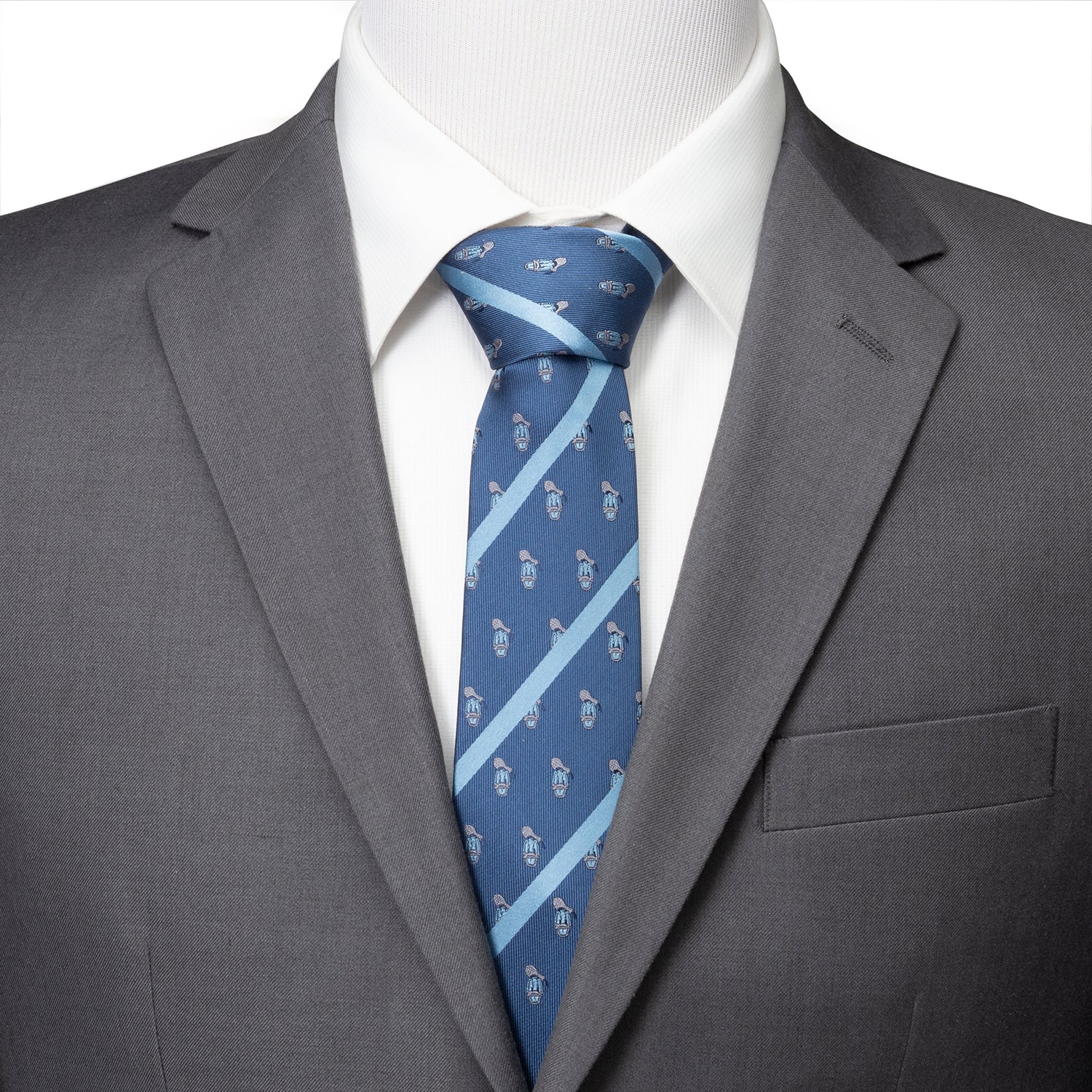 Disney Donald Duck Stripe Blue Men&