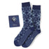 Disney Donald Duck Plaid Socks and Mickey Mouse Blue Lapel Pin Gift Set by Cufflinks.com