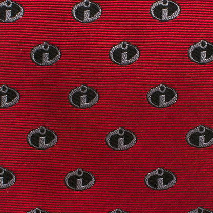 Disney Pixar The Incredibles Logo Red Men&