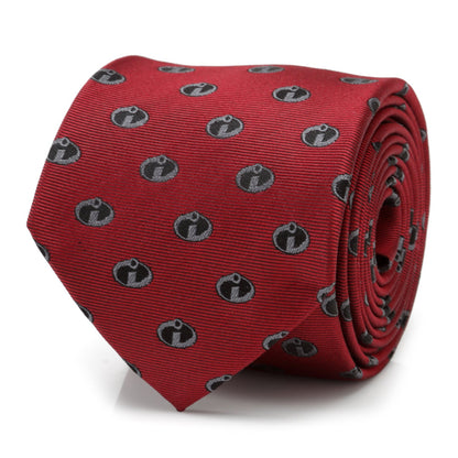 Disney Pixar The Incredibles Logo Red Men&