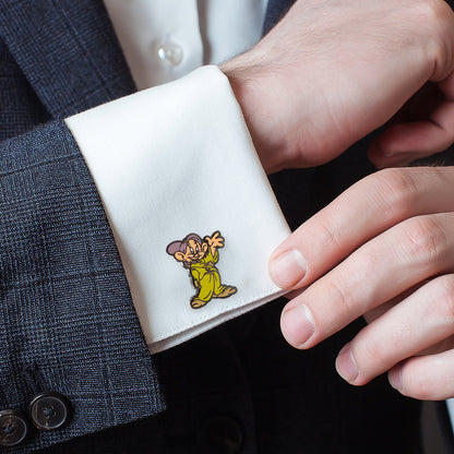 Disney Snow White Dopey &amp; Doc Cufflinks by Cufflinks.com