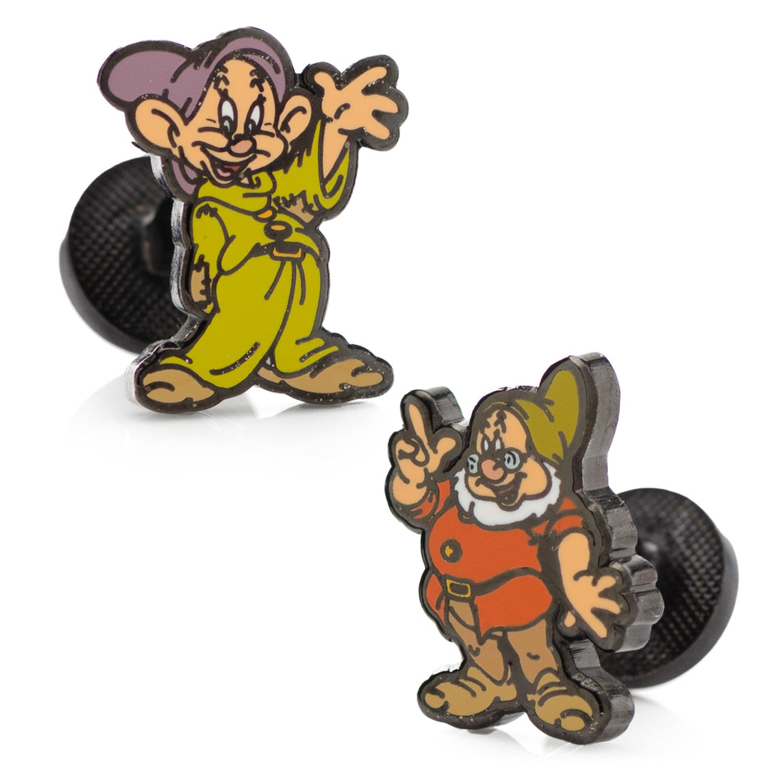 Disney Snow White Dopey &amp; Doc Cufflinks by Cufflinks.com