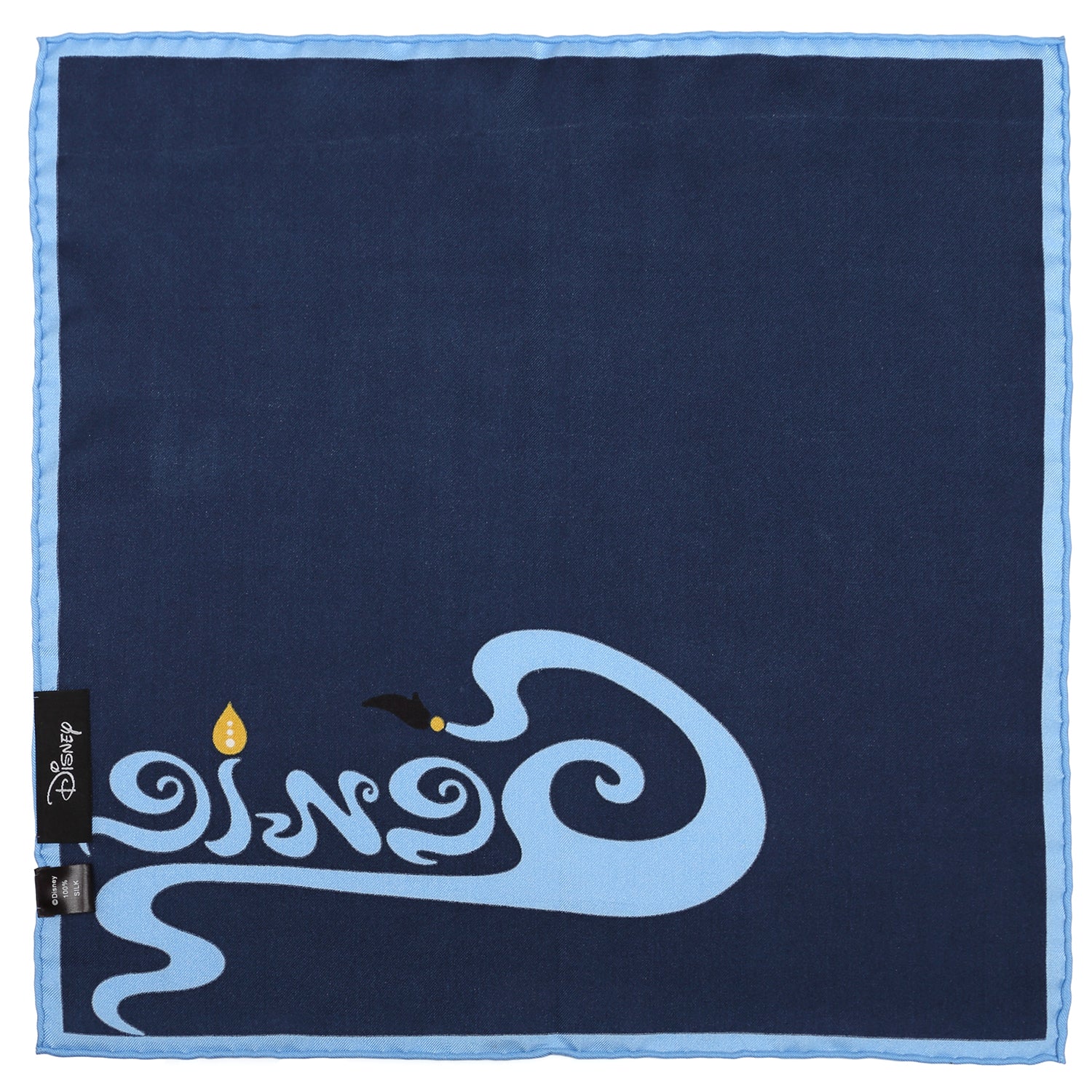 Disney Aladdin Genie Writing Pattern Pocket Square by Cufflinks.com