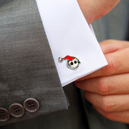 Disney The Nightmare Before Christmas Jack Skellington Santa Cufflinks by Cufflinks.com