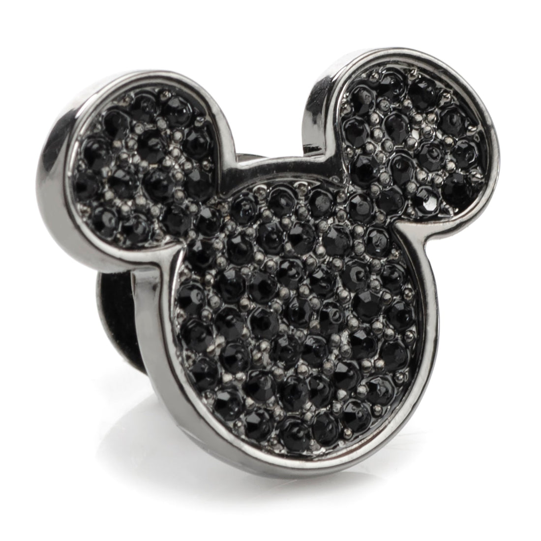 Disney Mickey Mouse Black Pave Crystal Lapel Pin by Cufflinks.com