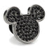 Disney Mickey Mouse Black Pave Crystal Lapel Pin by Cufflinks.com