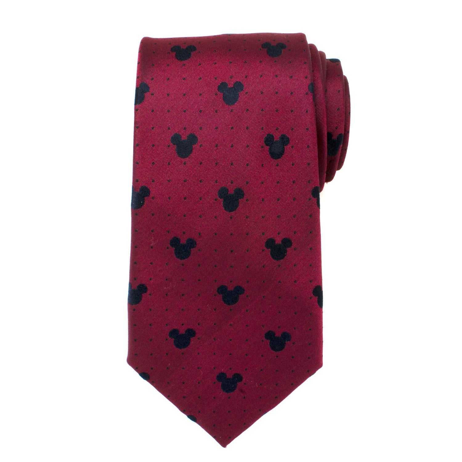 Disney Mickey Mouse Red Pin Dot Men&