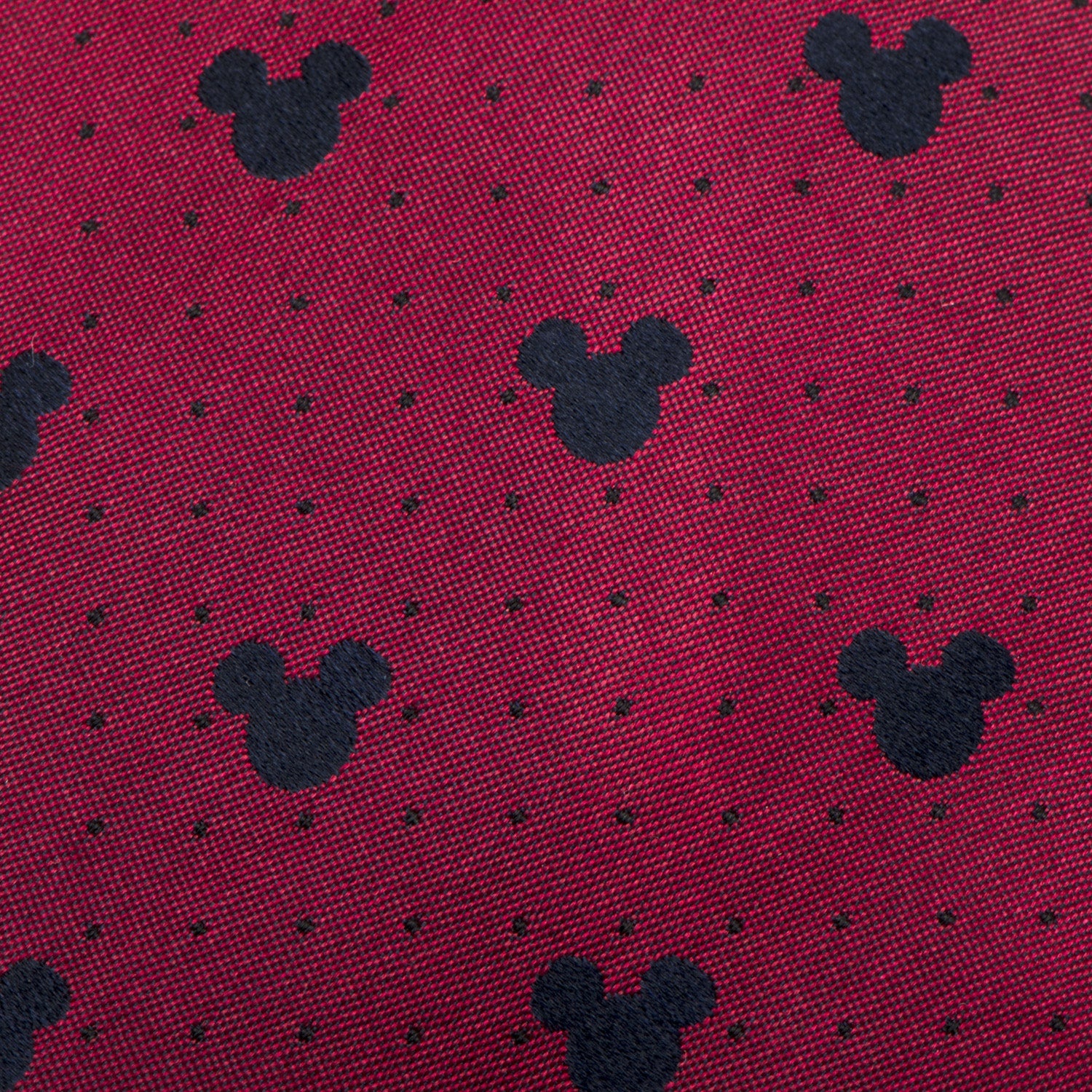 Disney Mickey Mouse Red Pin Dot Men&