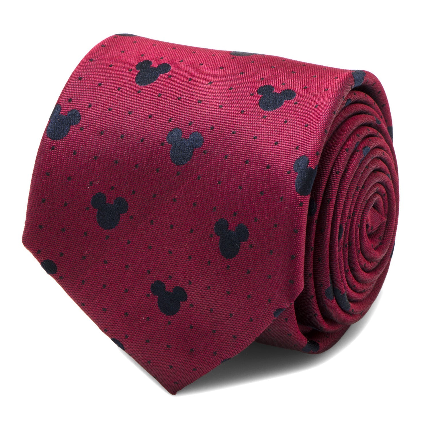 Disney Mickey Mouse Red Pin Dot Men&