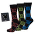 Disney Mickey and Friends Checkered Black Gift Set by Cufflinks.com