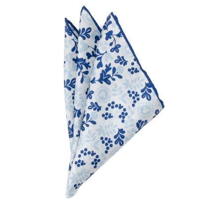 Disney Mickey Mouse Floral White Pocket Square by Cufflinks.com
