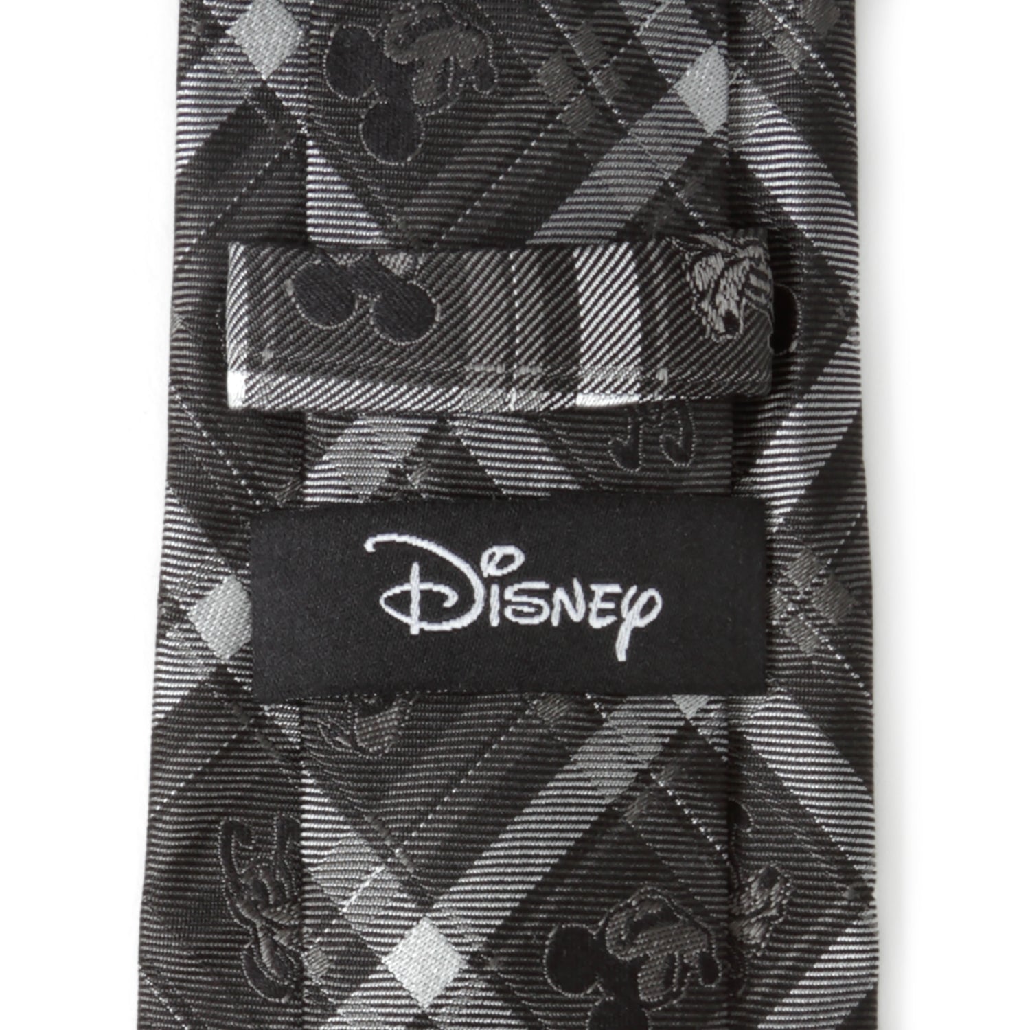 Disney Mickey and Friends Charcoal Plaid Men&