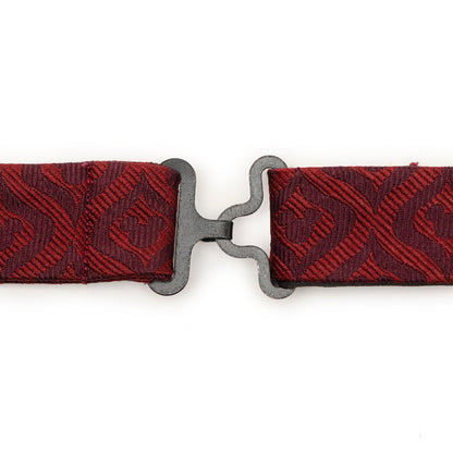 Disney Mickey Mouse Holiday Maroon Bow Tie 