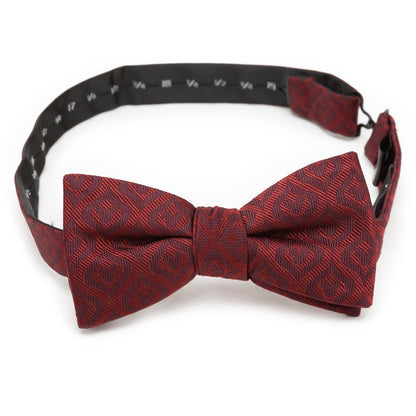 Disney Mickey Mouse Holiday Maroon Bow Tie by Cufflinks.com