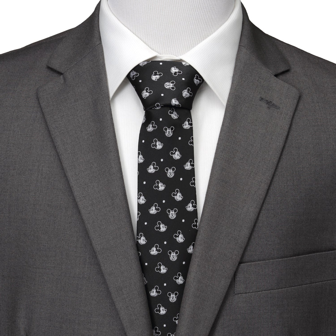 Disney Mickey Mouse Black Dot Men&