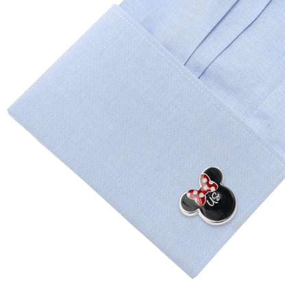 Disney Mickey and Minnie Mouse "I Love Us" Cufflinks by Cufflinks.com