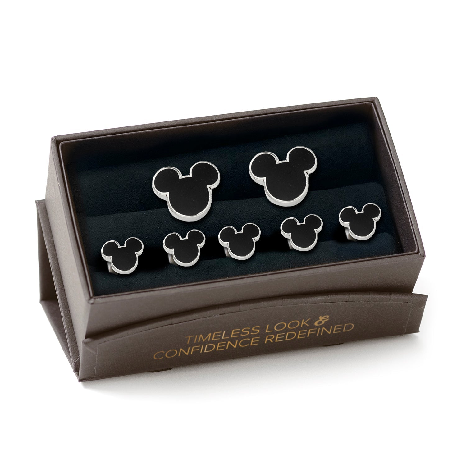 Disney Mickey Mouse Silhouette 5-Stud Set by Cufflinks.com