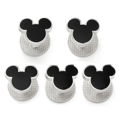 Disney Mickey Mouse Silhouette 5-Studs by Cufflinks.com