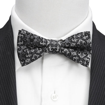 Disney Mickey Mouse Damask Pocket Square and Bow Tie Gift Set by Cufflinks.com