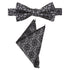 Disney Mickey Mouse Damask Pocket Square and Bow Tie Gift Set by Cufflinks.com
