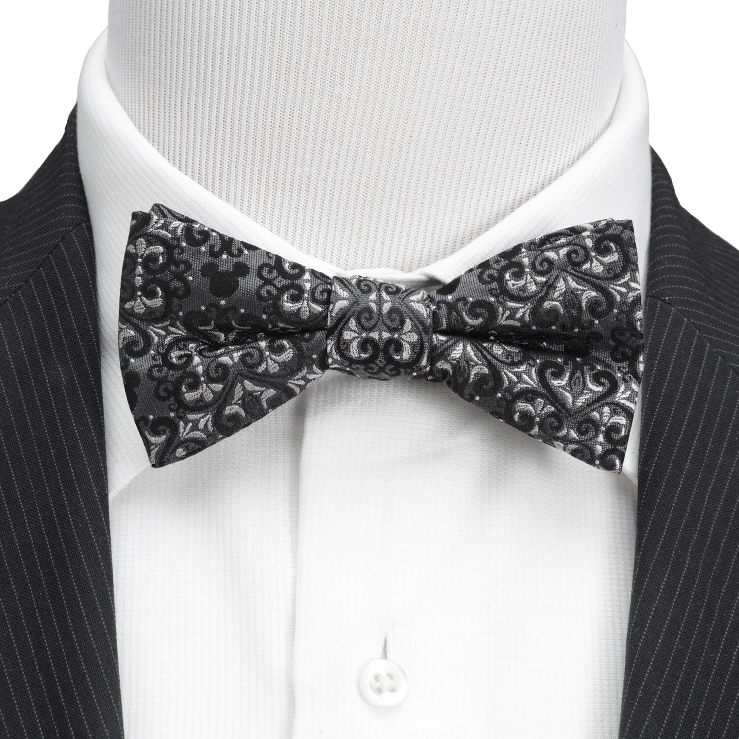 Disney Mickey Mouse Damask Tile Bow Tie by Cufflinks.com