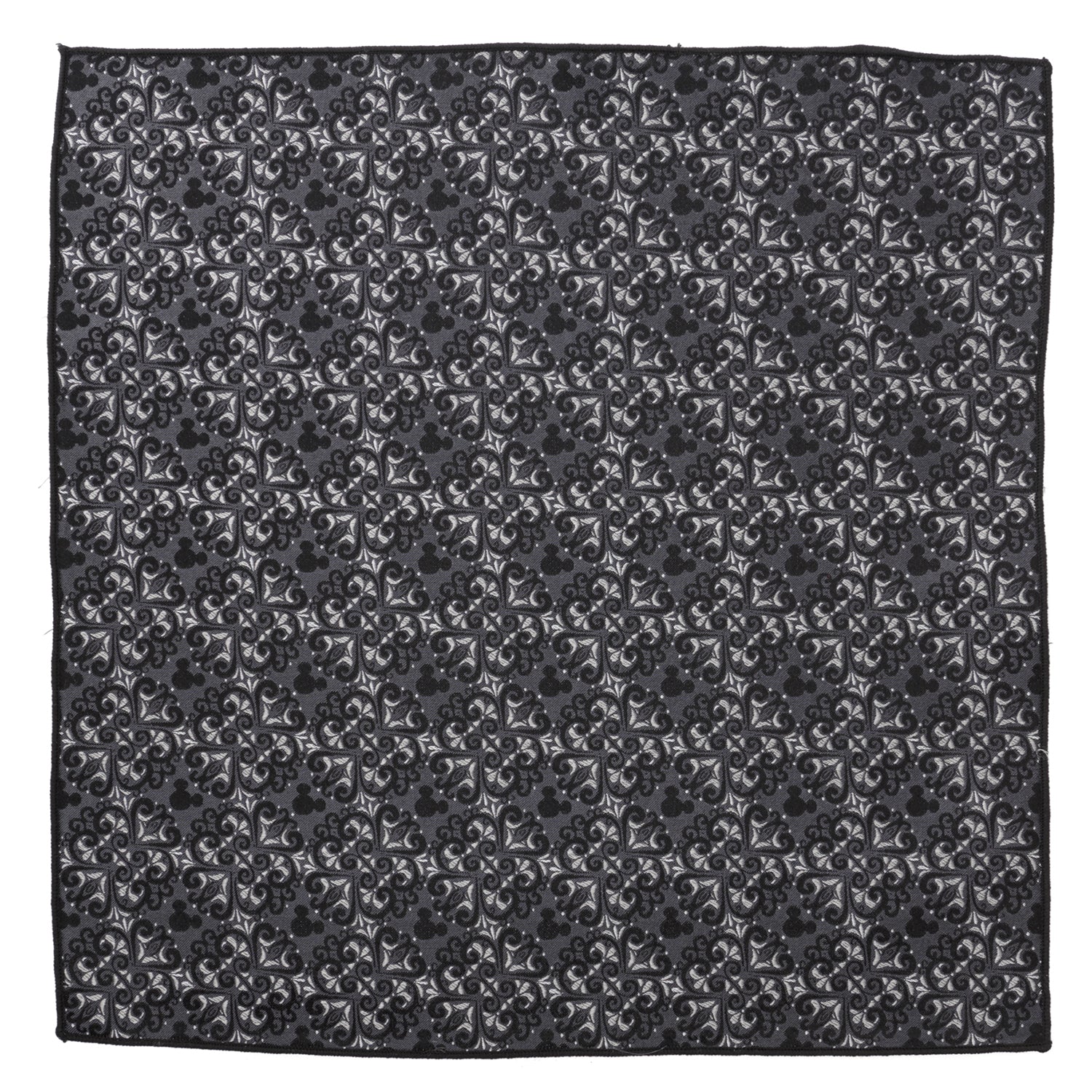 Disney Mickey Mouse Damask Tile Pocket Square by Cufflinks.com