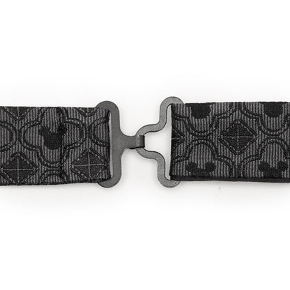 Disney Mickey Mouse Pattern Black Bow Tie by Cufflinks.com