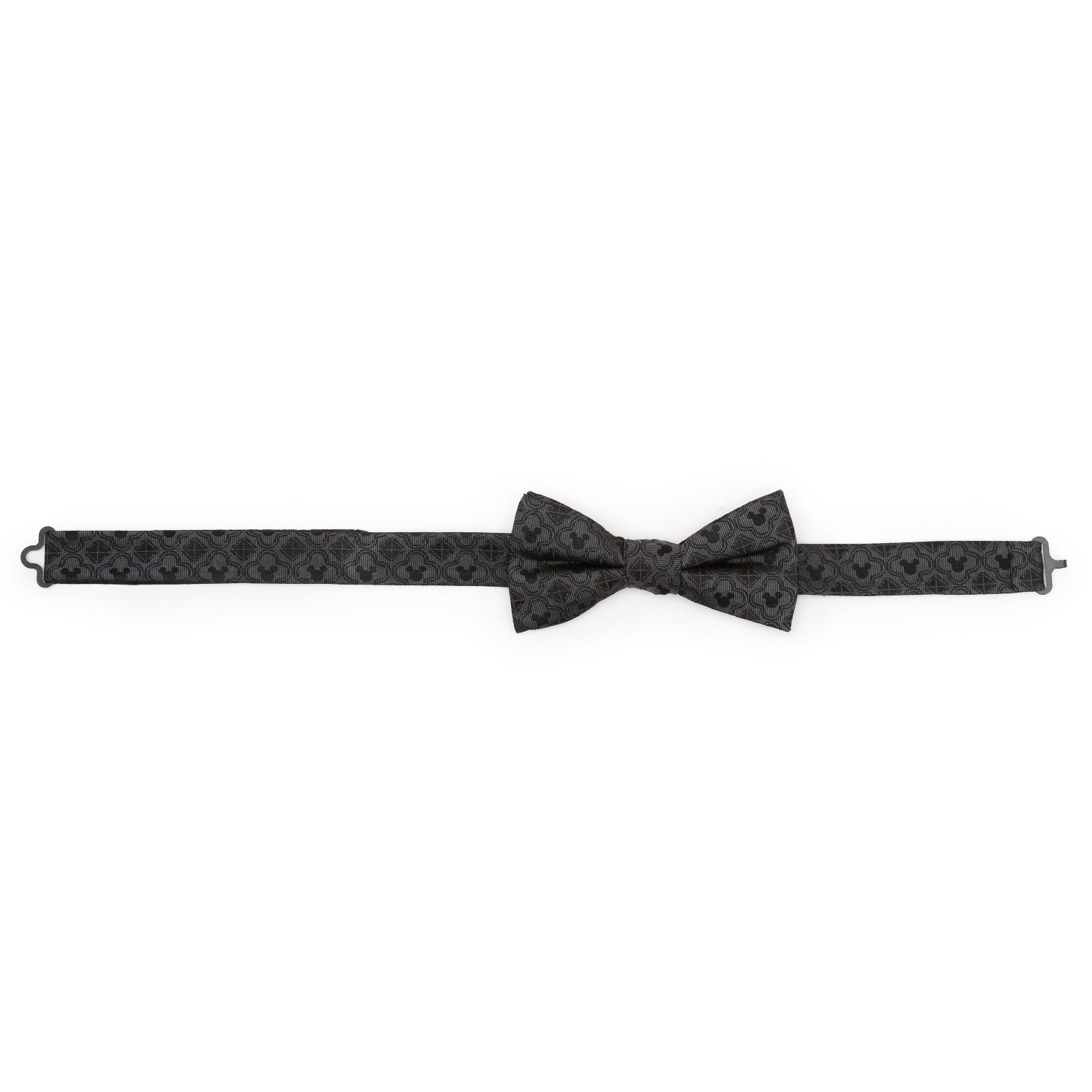 Disney Mickey Mouse Pattern Black Bow Tie by Cufflinks.com