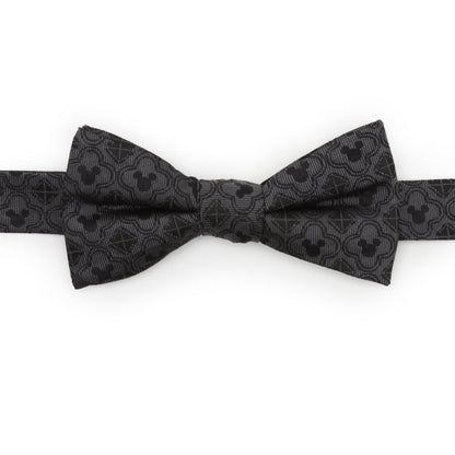 Disney Mickey Mouse Pattern Black Bow Tie by Cufflinks.com