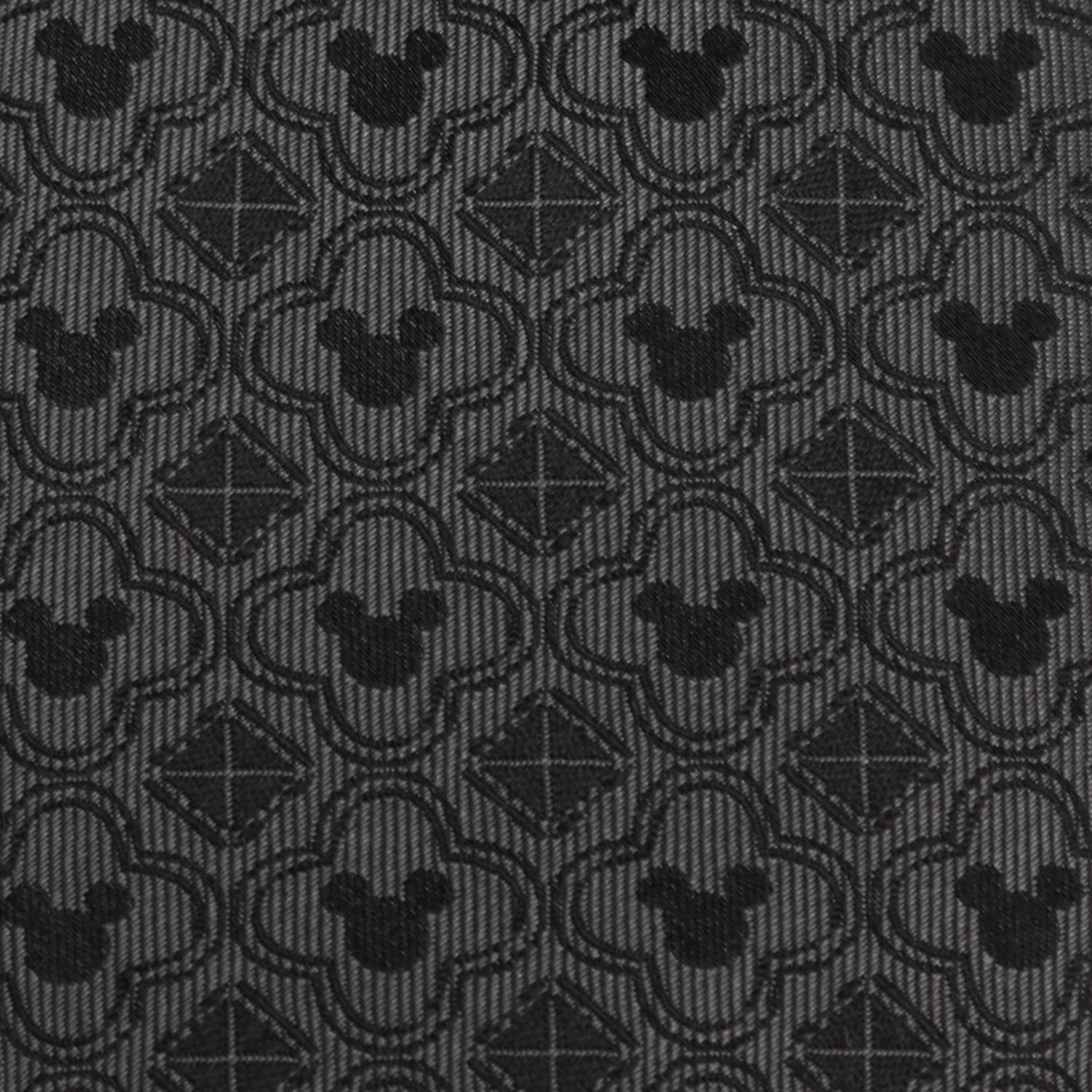 Disney Mickey Mouse Pattern Black Men&