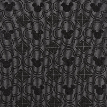 Disney Mickey Mouse Pattern Black Men&