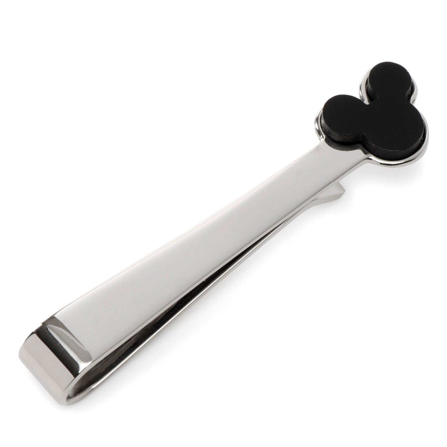 Disney Mickey Mouse Onyx Stainless Steel Tie Bar by Cufflinks.com