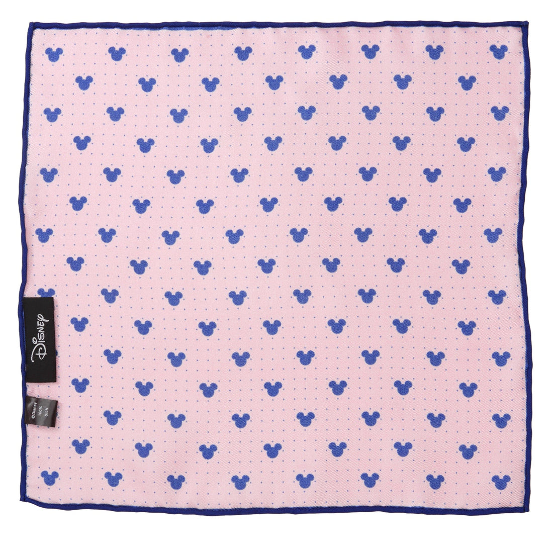 Disney Mickey Mouse Dot Pink Pocket Square by Cufflinks.com