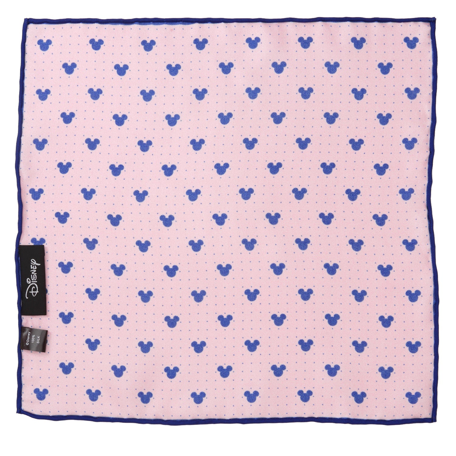 Disney Mickey Mouse Dot Pink Pocket Square by Cufflinks.com