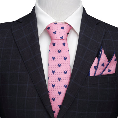 Disney Mickey Mouse Dot Pink Men&